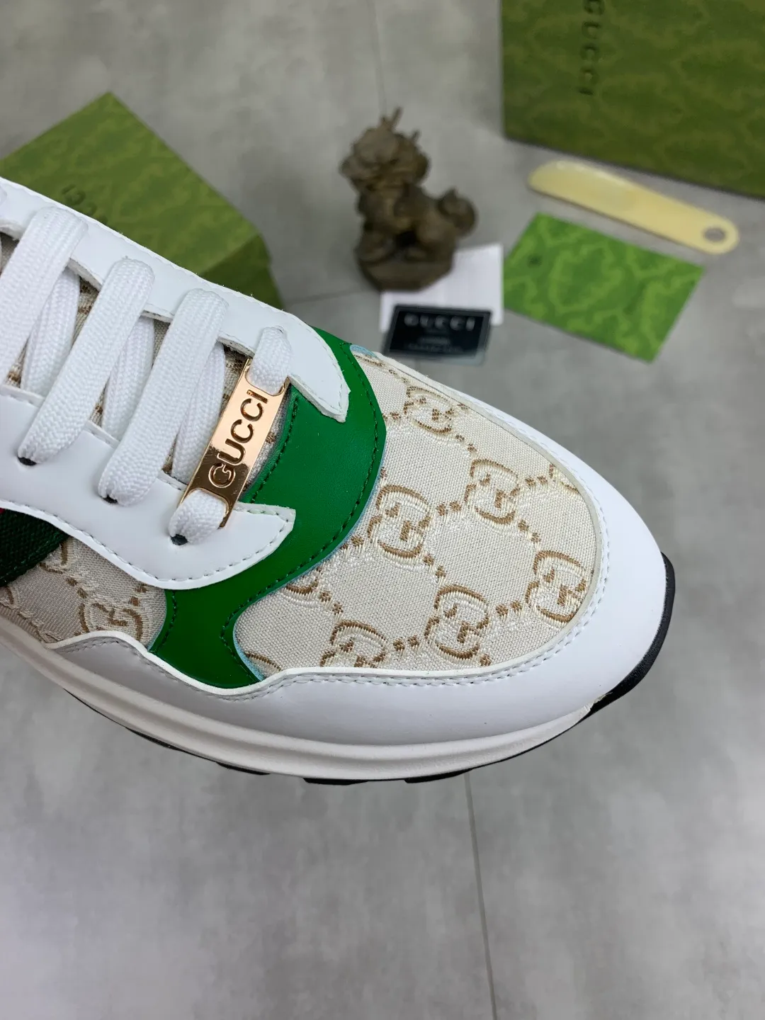 Men's shoes 💰P440💰[New model]🆘 The latest model from Gucci GUCCI official website🎁Classic casual and fashionable men's shoes👟Best model💥The version is simple and elegant, exclusive for trendy men. Unique official website latest brand elements👑Gucci original decoration, fashionable and generous, original soft calfskin fabric➕Comfortable soft first-layer pigskin lining ✅The official website specifies the wear-resistant casual outsole, the classic model is taken in kind🎬Color: 4️⃣colors available😍Number: 38-44